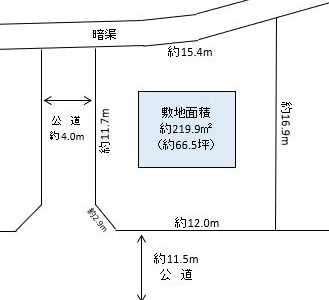 草加市 長栄3丁目 売地