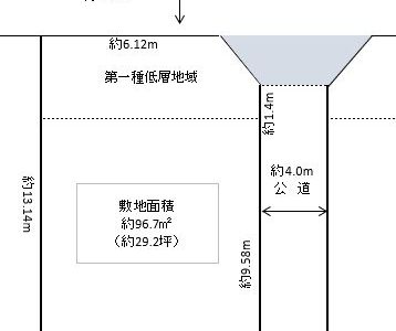 越谷市 大字大泊 売地