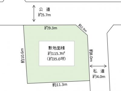 三郷市 彦成2丁目 売地