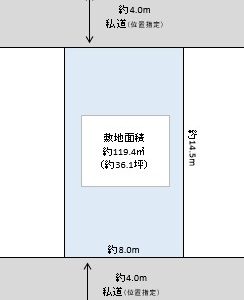 三郷市　早稲田６丁目　売地