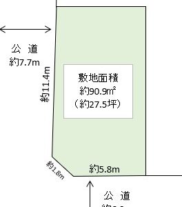 越谷市　宮本町２丁目　売地