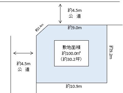 越谷市　袋山　売地