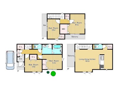 越谷市　東大沢２丁目　売地