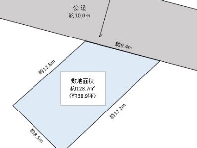 越谷市　大里　売地