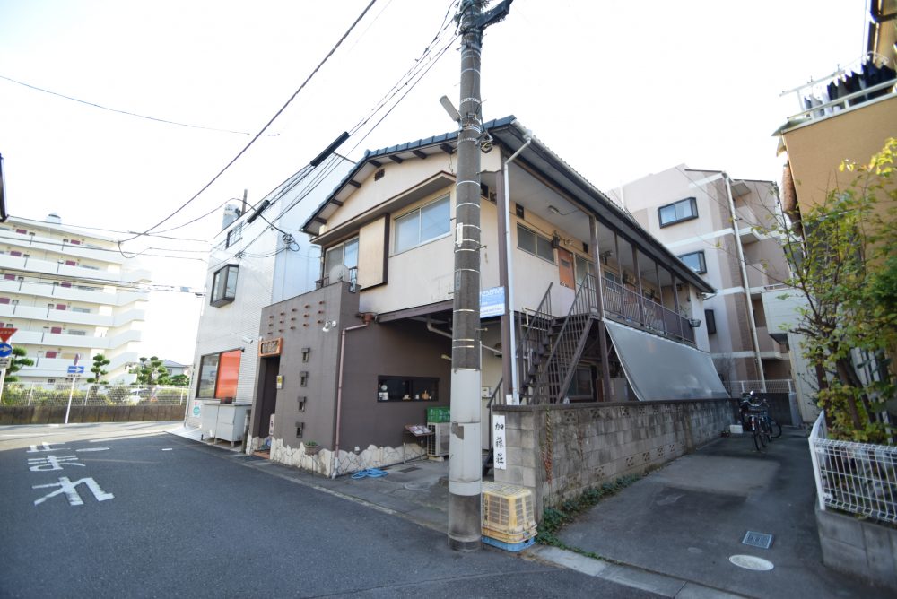 茂原市七渡3067 南側(田園）が開けている東南角地の中古住宅