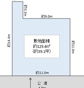 越谷市 千間台東2丁目 売地