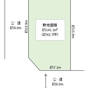 八潮市　八潮６丁目　売地