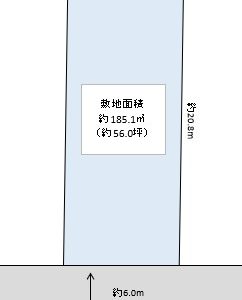 越谷市　花田７丁目　売地