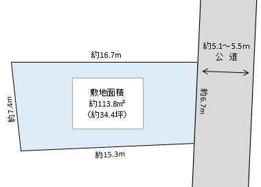 草加市 手代1丁目 売地