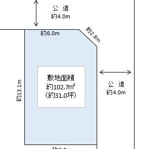 三郷市 谷中 売地
