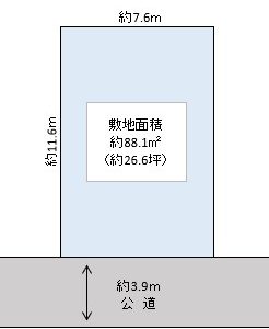 春日部市　大枝　売地
