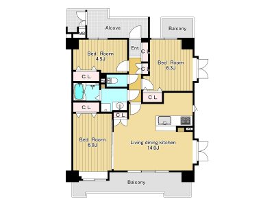 南越谷ローヤルコーポ　603