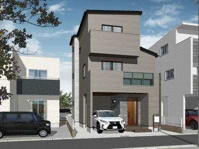 草加市　新善町　売地