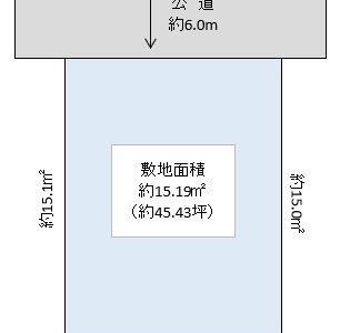 吉川市　中央3丁目　売地