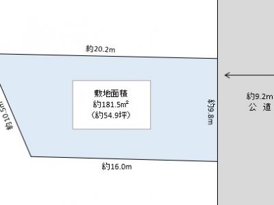 草加市　谷塚上町　売地
