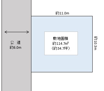 越谷市　東越谷９丁目　売地