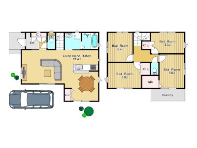 越谷市　東越谷９丁目　売地