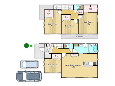 草加市　北谷３丁目　売地