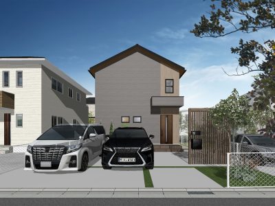 草加市　清門２丁目　売地