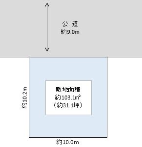 春日部市　八丁目　売地