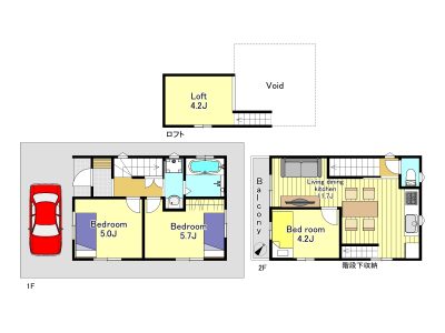 越谷市　神明町１丁目　売地　C区画