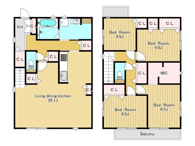 草加市　清門２丁目　売地