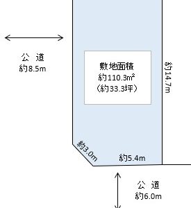 越谷市　伊原２丁目　売地